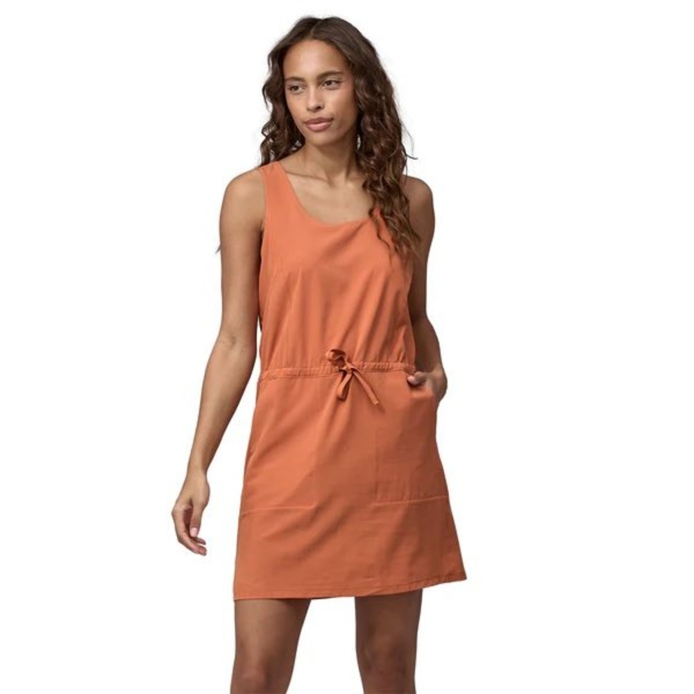 Patagonia Fleetwith Dress in Sienna Clay Orange, Women's Size‎ XL